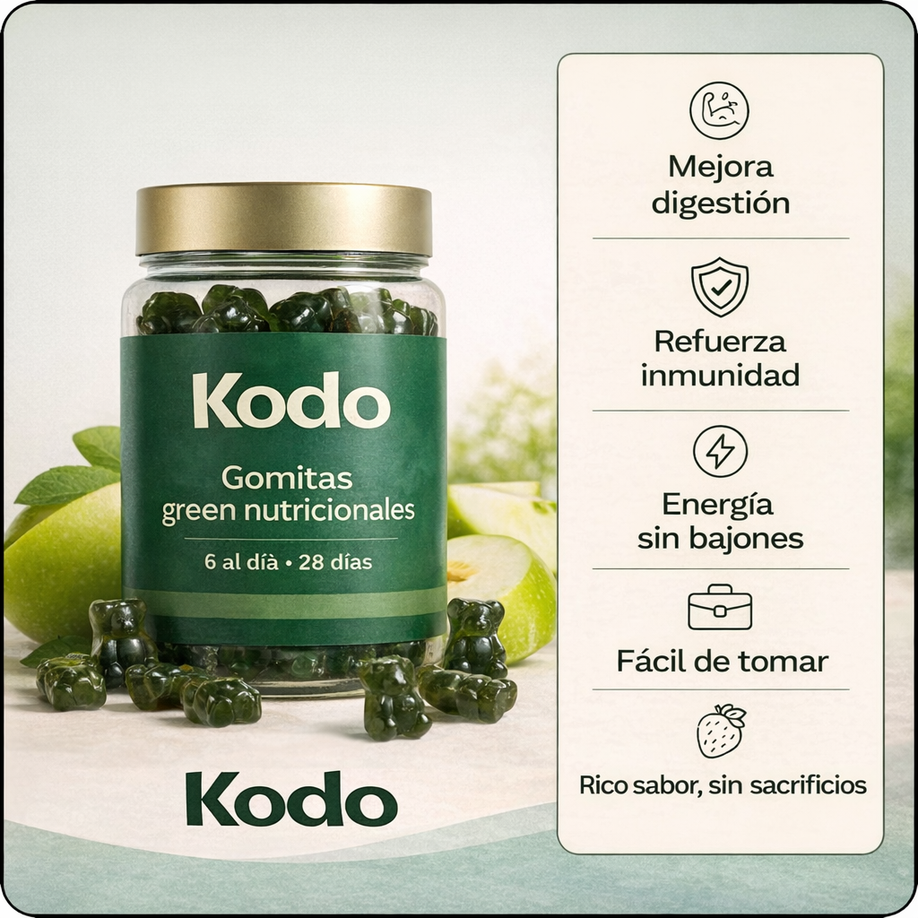 Kodo Gummies — pack mensual